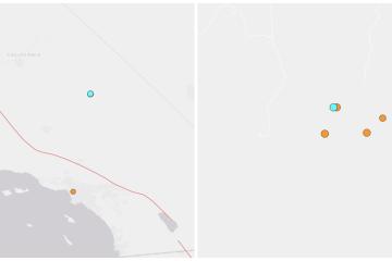 Reportan 6 sismos en California en menos de 24 horas